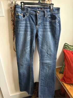 Women’s love nation Blue Denim Jeans - Classic Fit